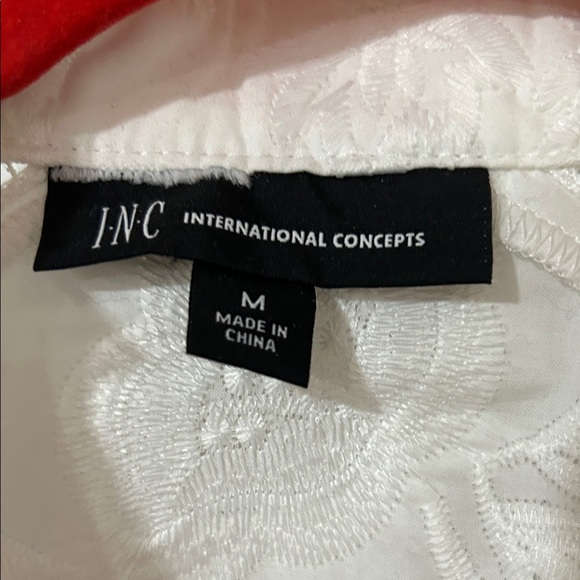 INC International Concepts Elegant White Floral Women's Jacket - Picture 2 of 10